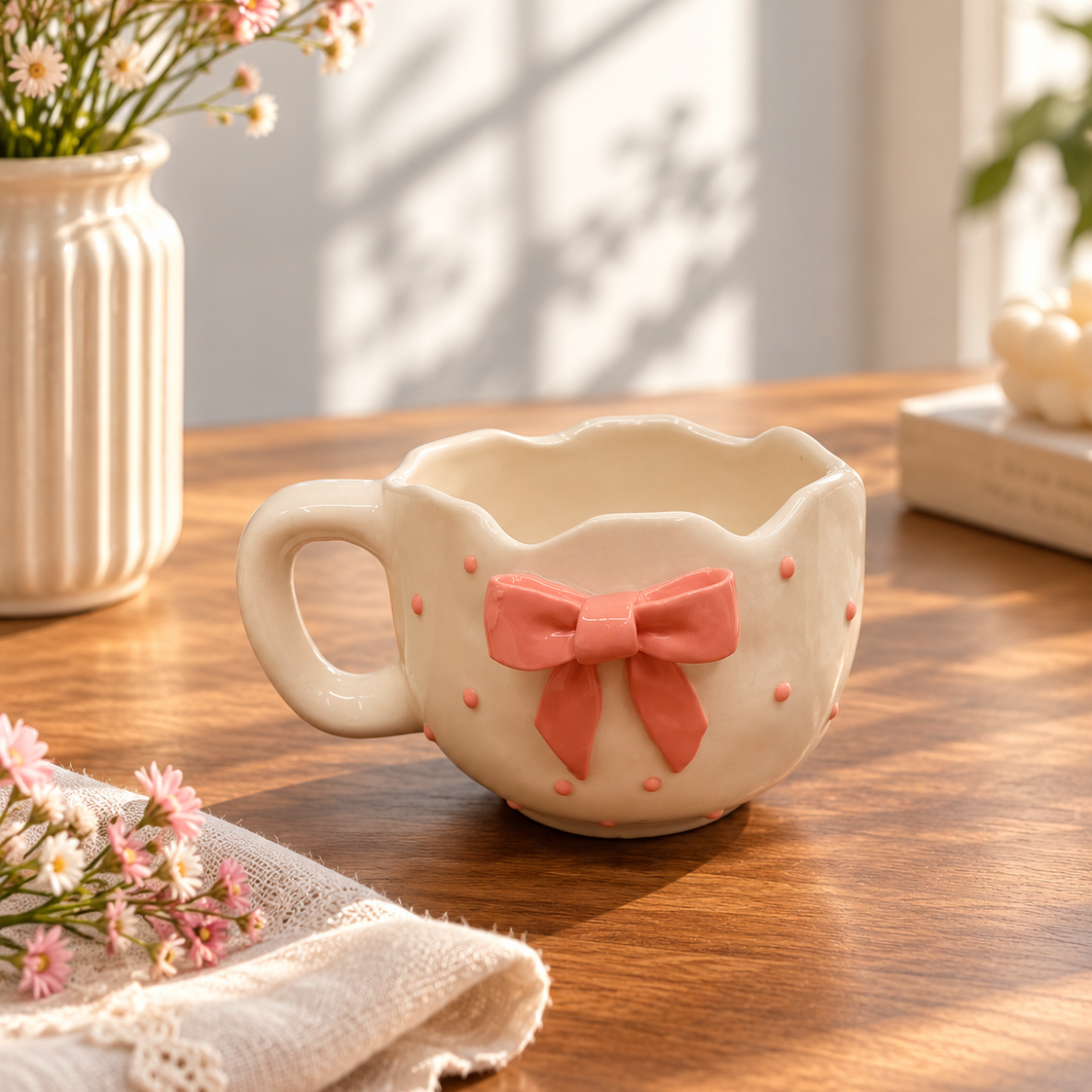 Mug With A Bow