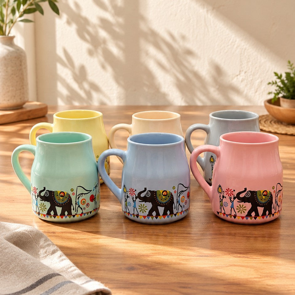 Worli Tea Cups - Set of 6