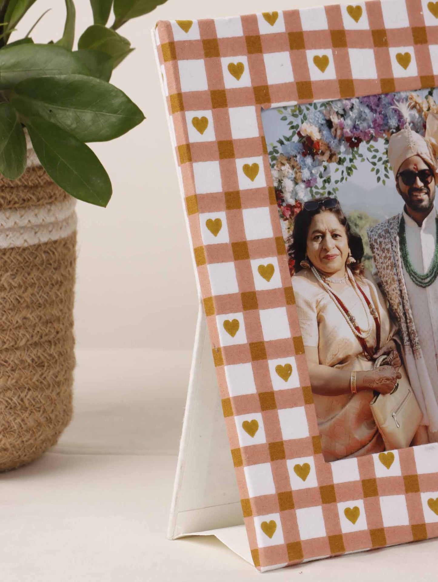 Fabric Photo Frame - 09