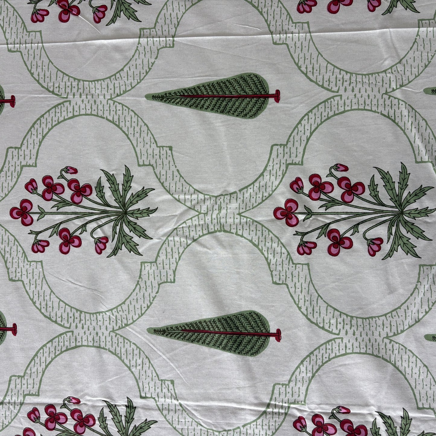 Nazakat Pink - Flat I Fitted Bedsheet (108x108 Inches)