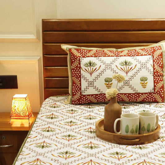 Dhatoori - Single Bed Bedsheet (60x90 Inches)