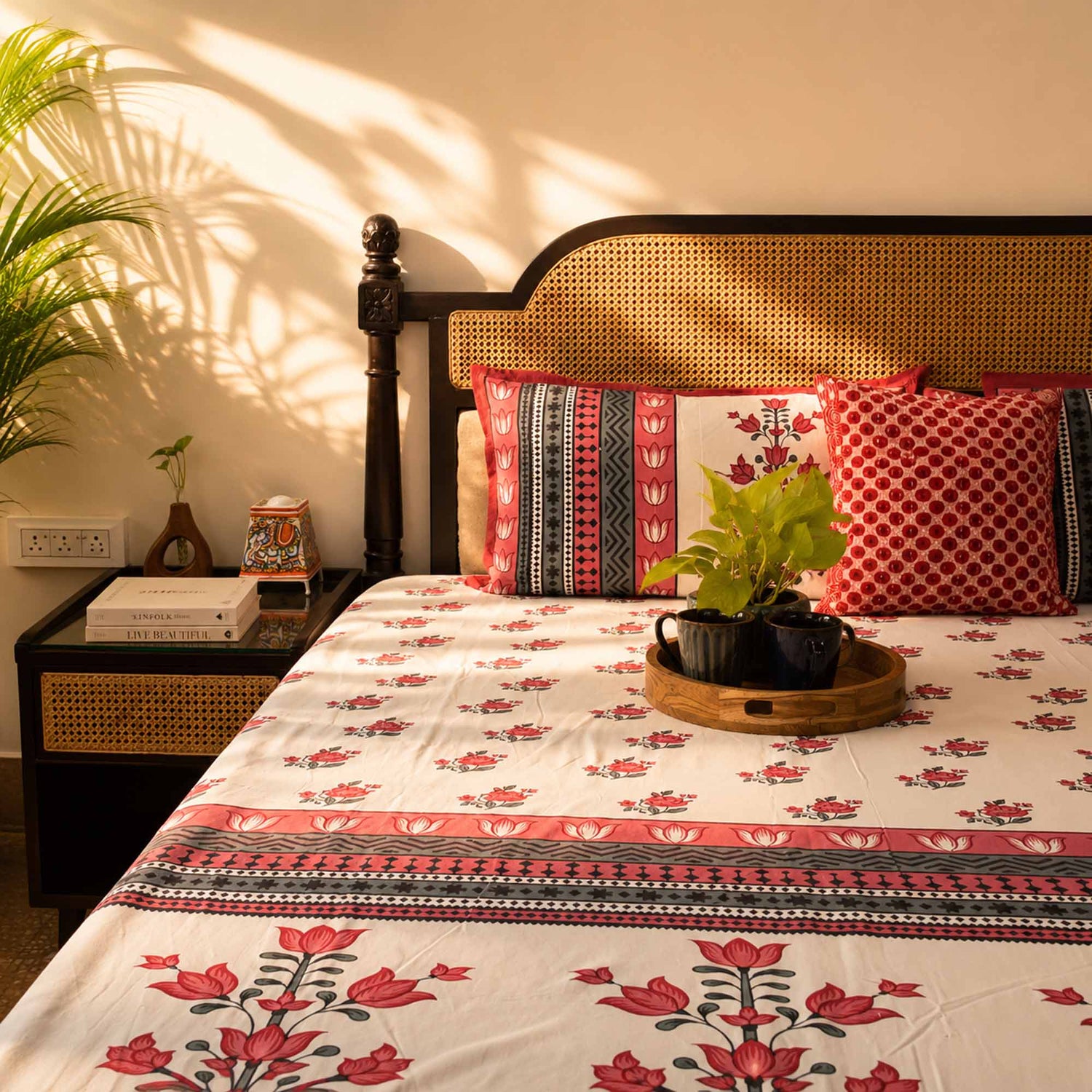 Premium cotton bed sheets for stylish bedroom decor