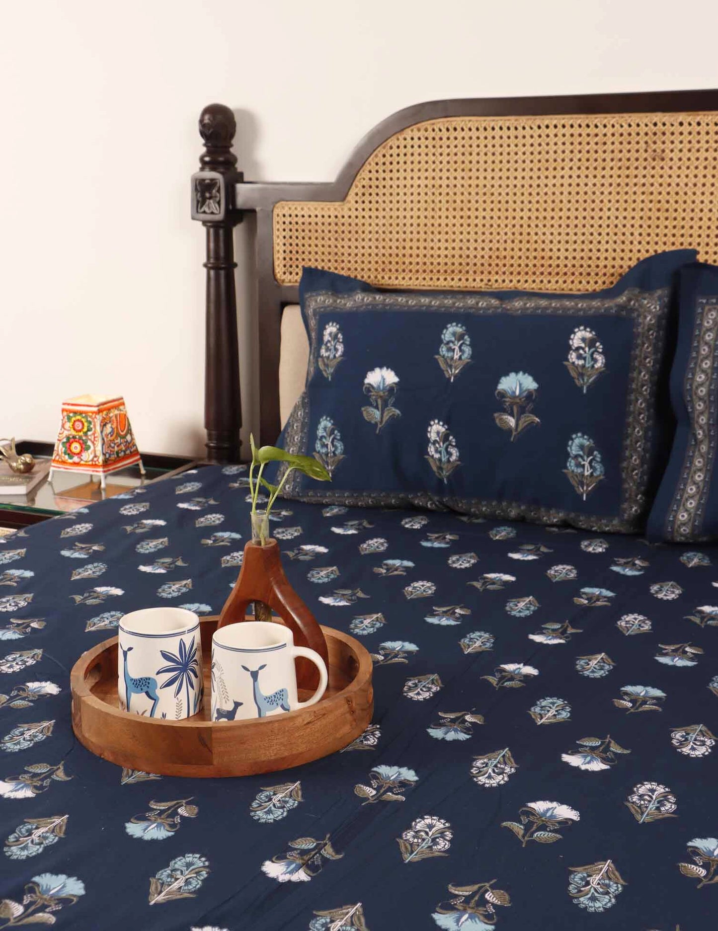 Anaya - Flat I Fitted Bedsheet (108x108 Inches)