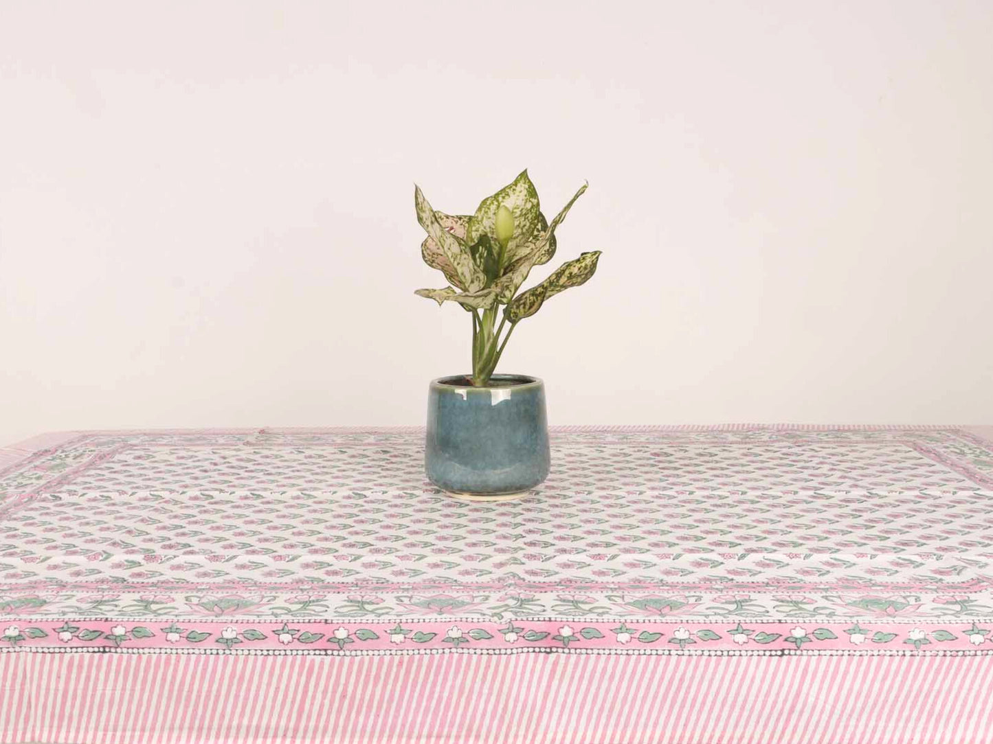 Pushpita Hand Block Printed Center Table Cover