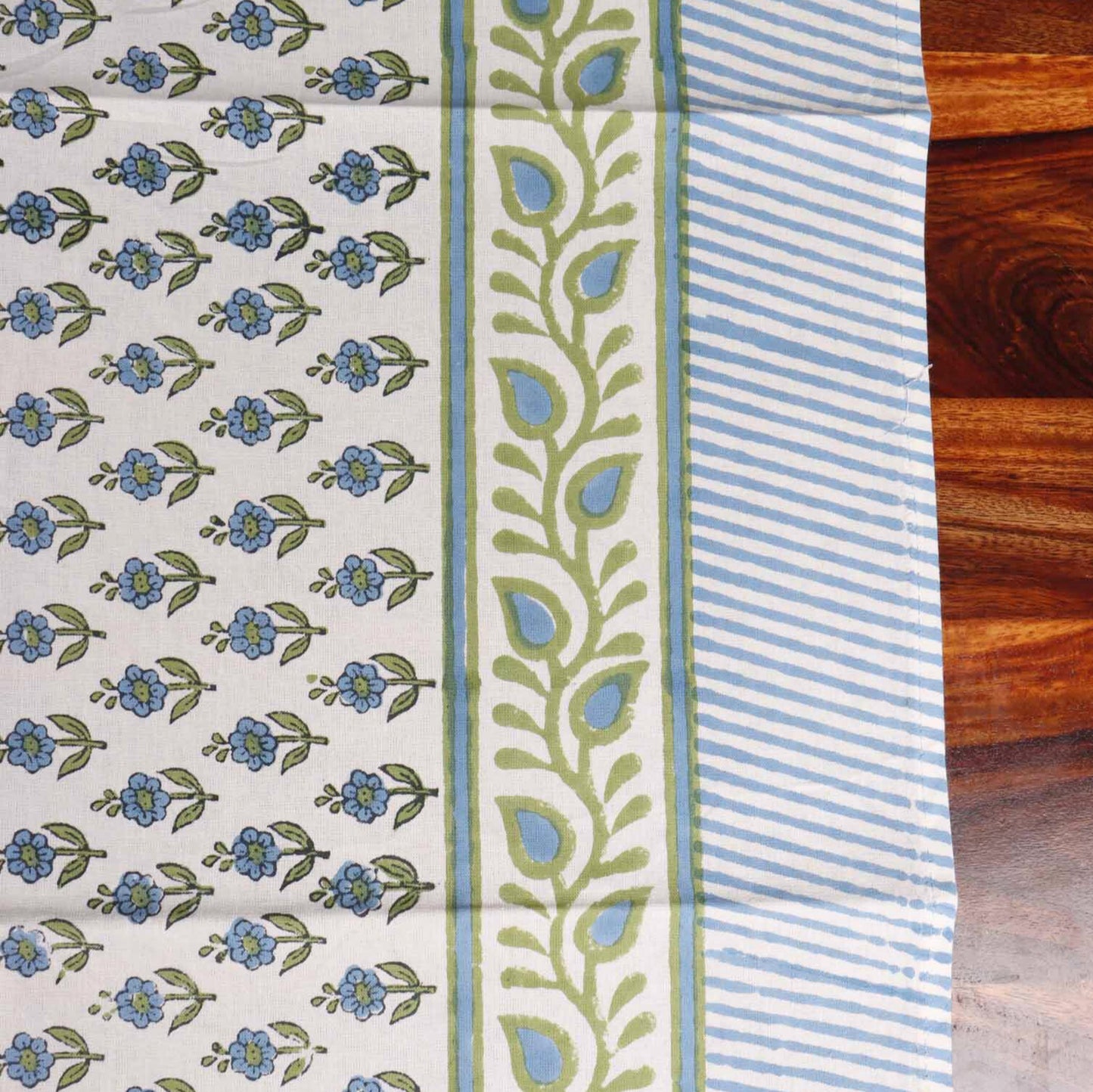 Phulwari -  Hand Block Printed Center Table Cover