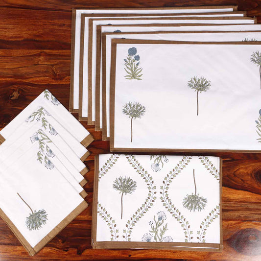 Bel Brown - Table Runner, Table Mats and Napkins