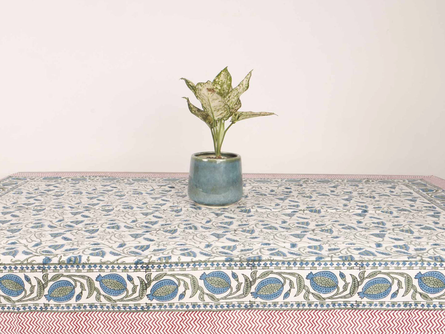 Nayanika Hand Block Printed Center Table Cover