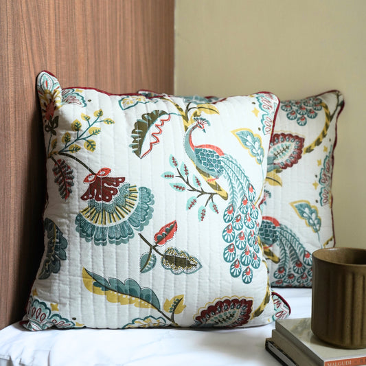 Peacock Anokhi Cushion cover