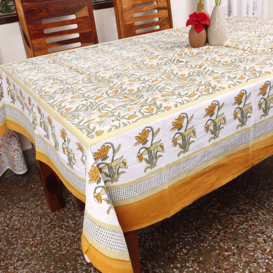 Madhubala - Six seater Dining Table Cover