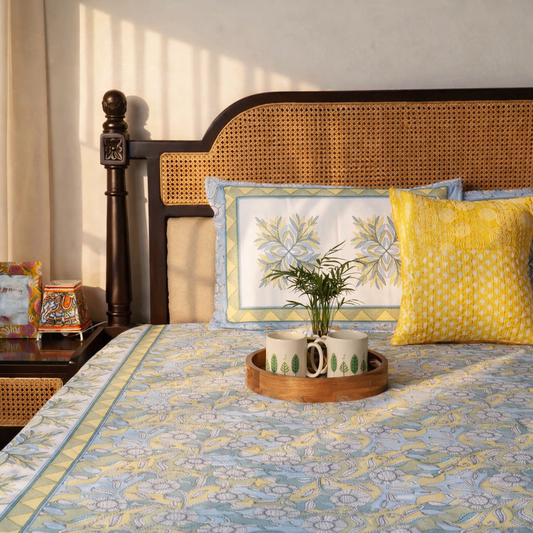 Stippling – Flat I Fitted Bedsheet (90x108 Inches)