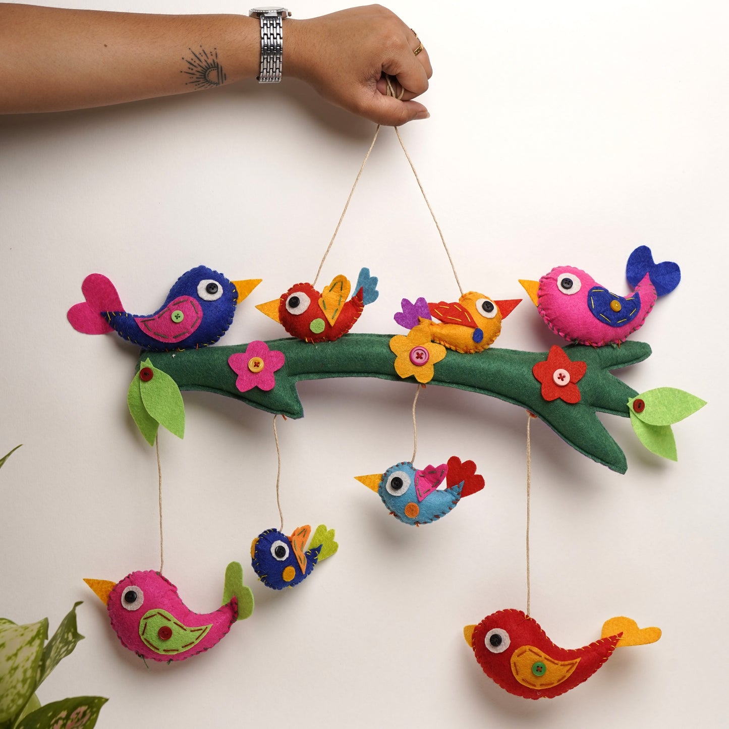 Felt Hanging - Birds
