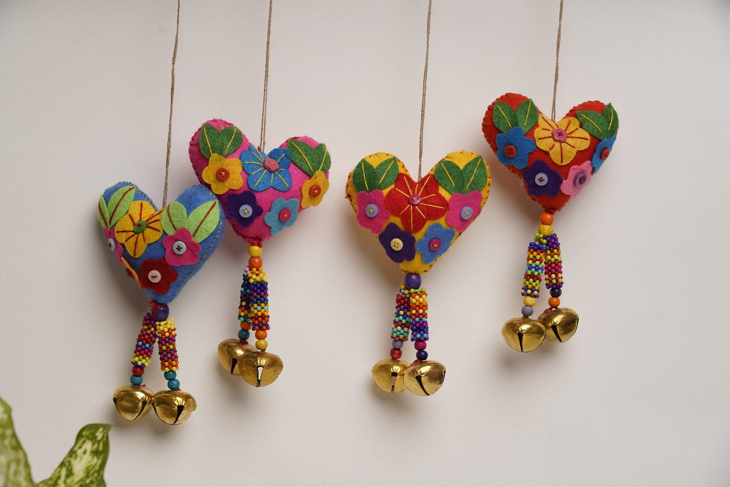 Felt Chimes - Heart