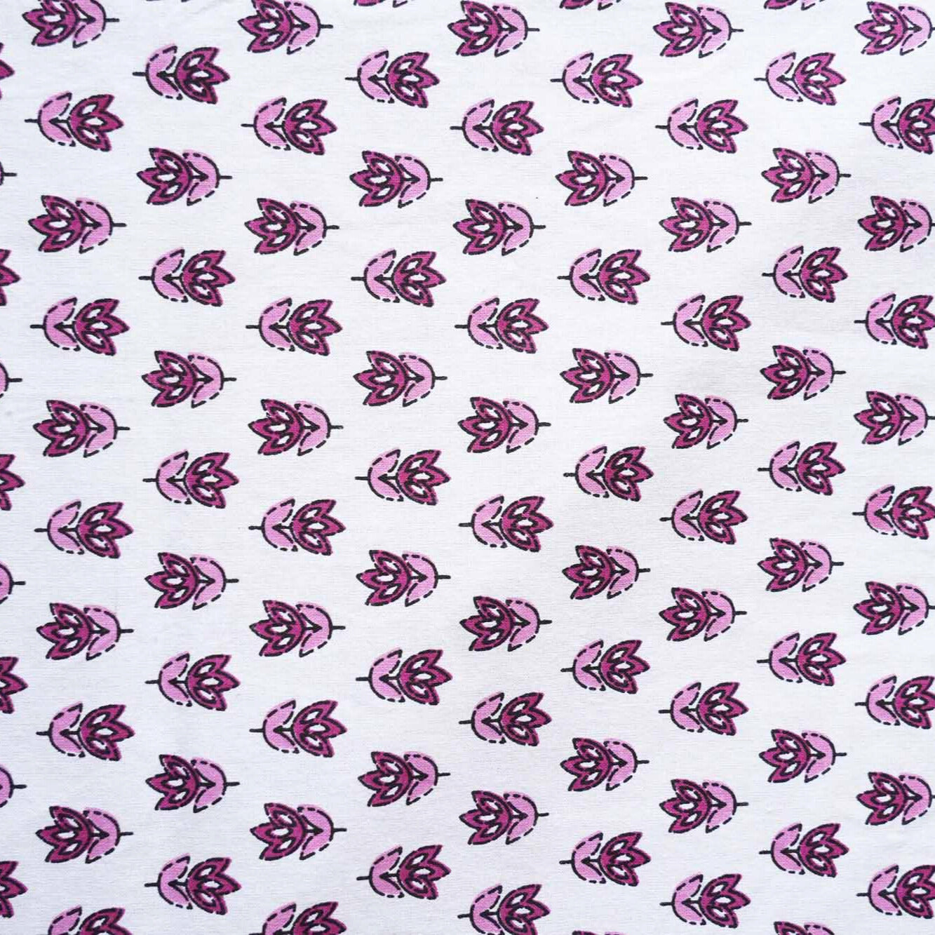 Orchid Pink Single bed bedsheet(60x90 Inches)