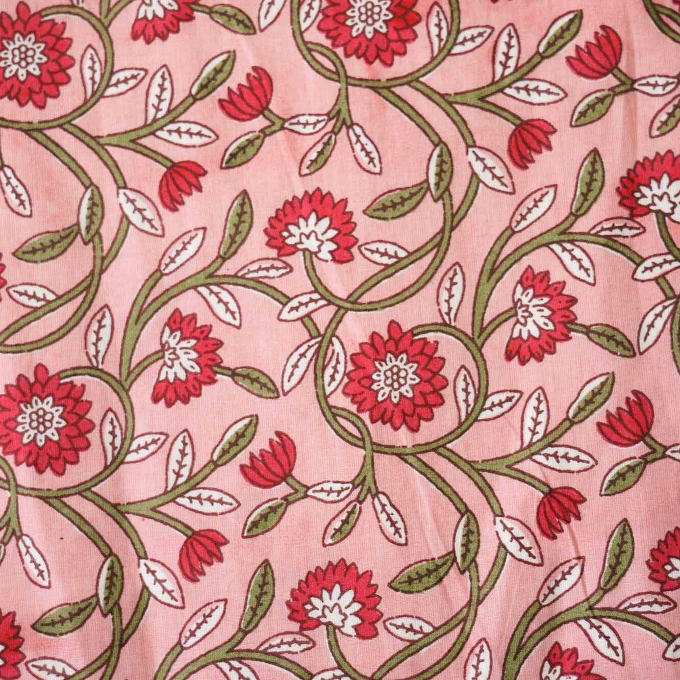 Pair of Single Bed Reversible Mul Dohar - Jugni
