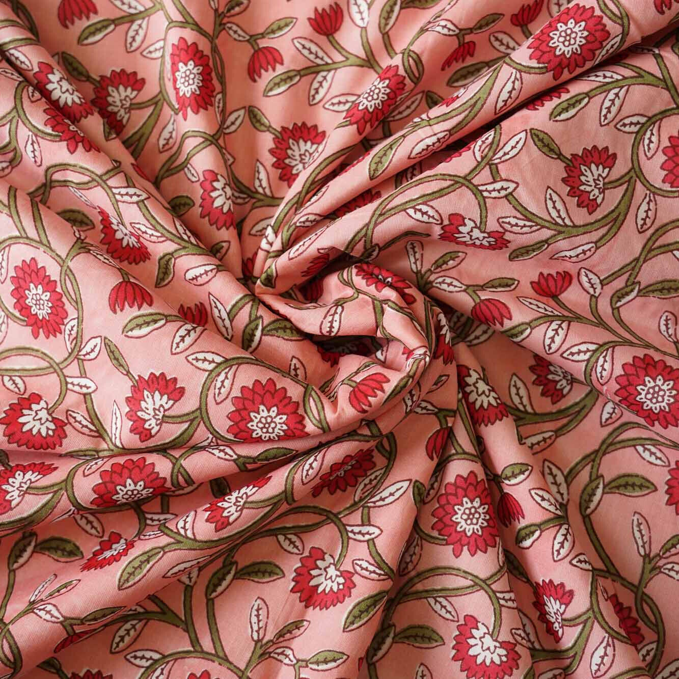 Pair of Single Bed Reversible Mul Dohar - Jugni