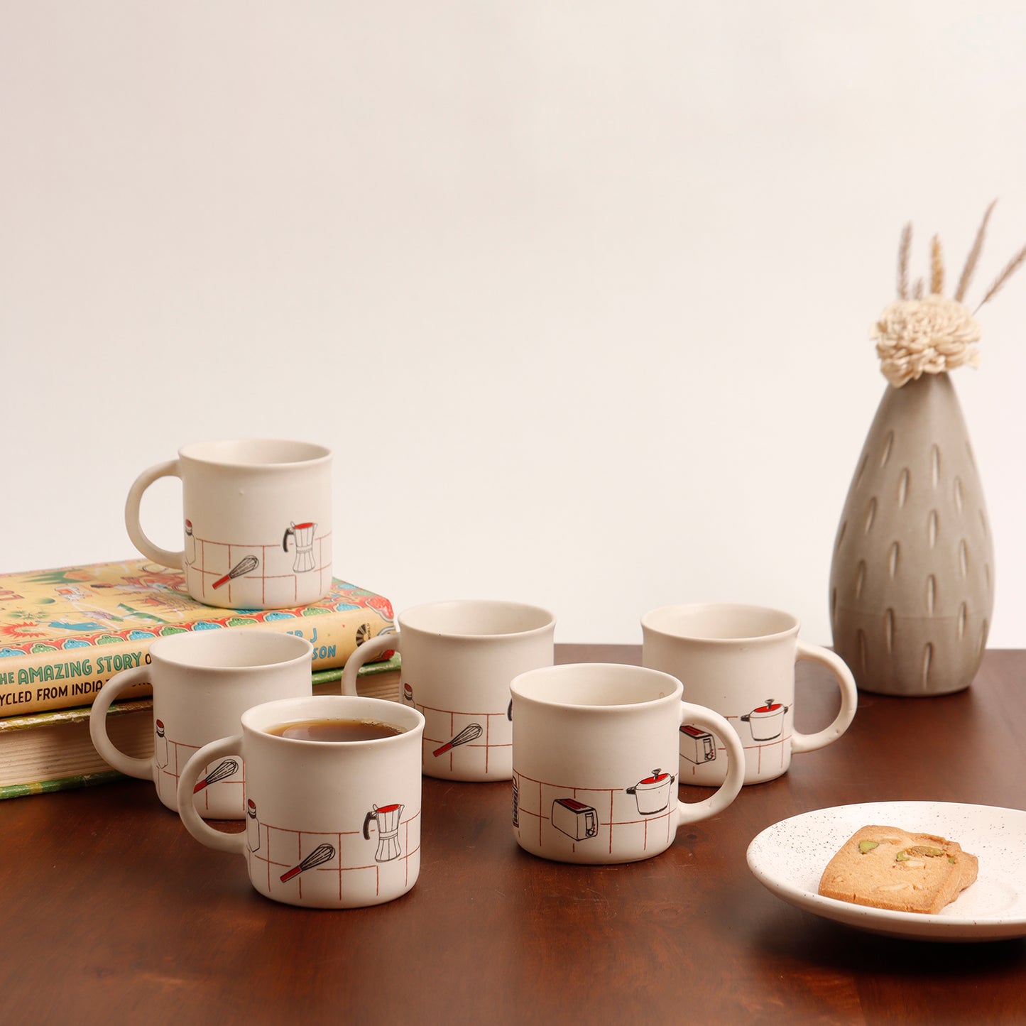 Everyday Classic - Kitchen II Tea Cups - Set of 6