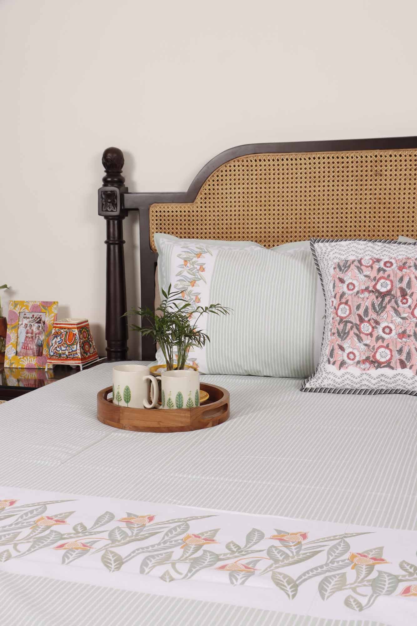 Sadagi Green - Single Bed Bedsheet (60x90 Inches)