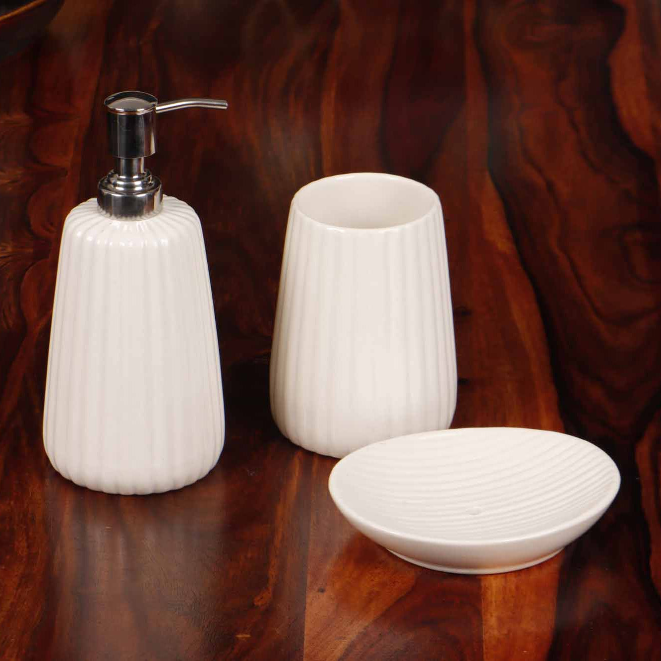 Bathroom Set - White