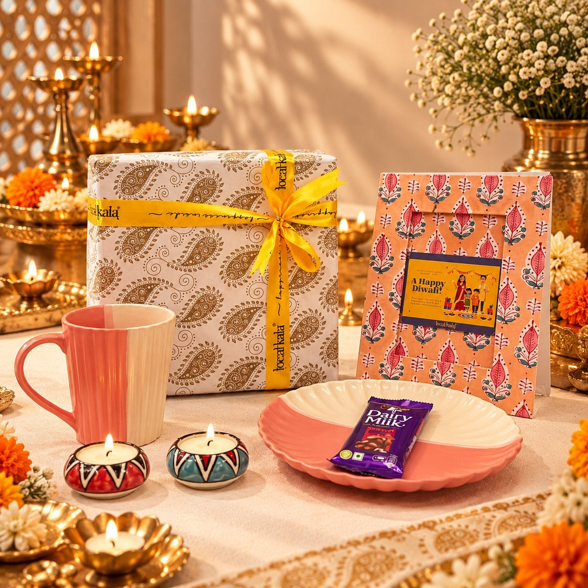 Khushiyon Ki Mithaas Diwali Hamper. 🪔🍓✨