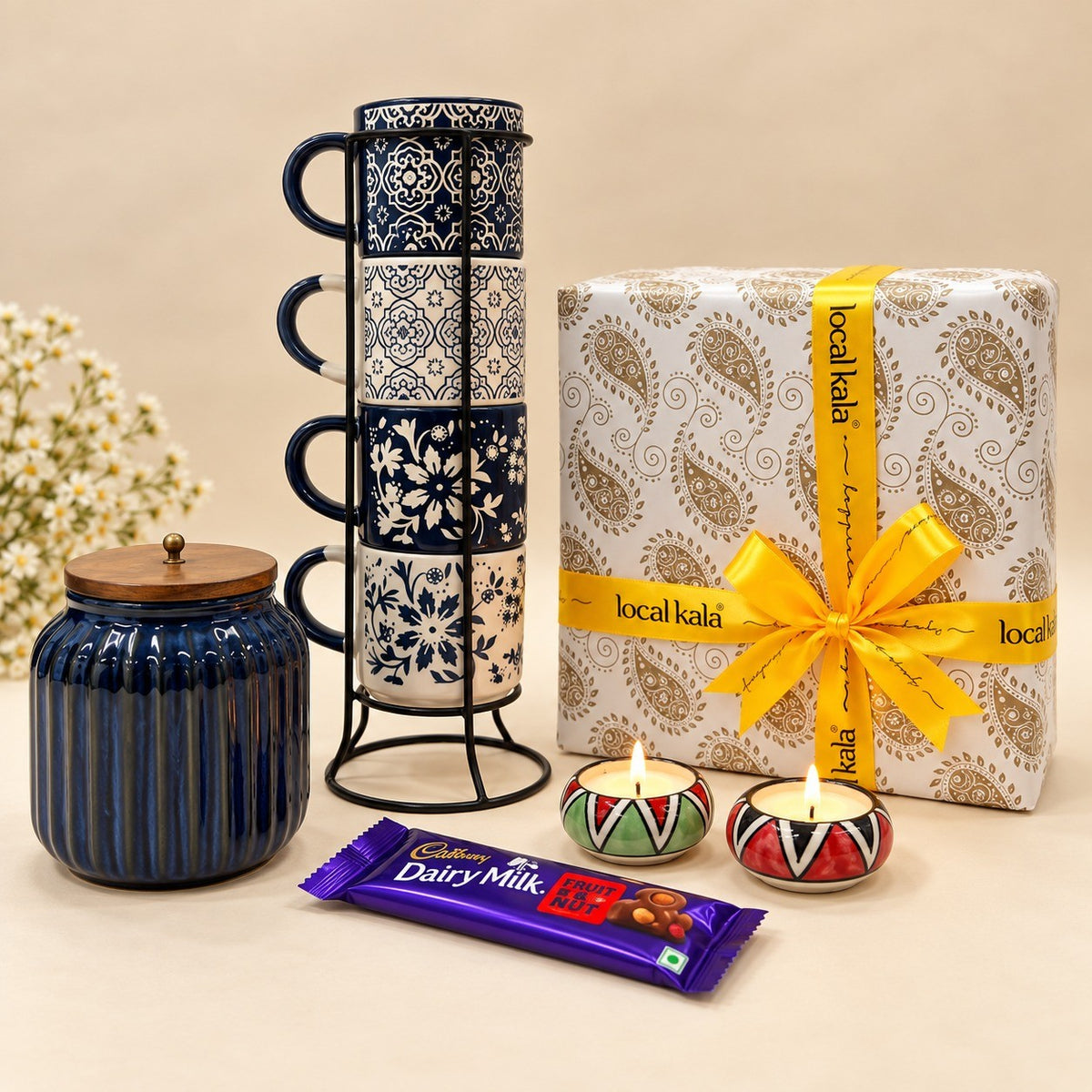 Blue & Glow Diwali Hamper🪔✨