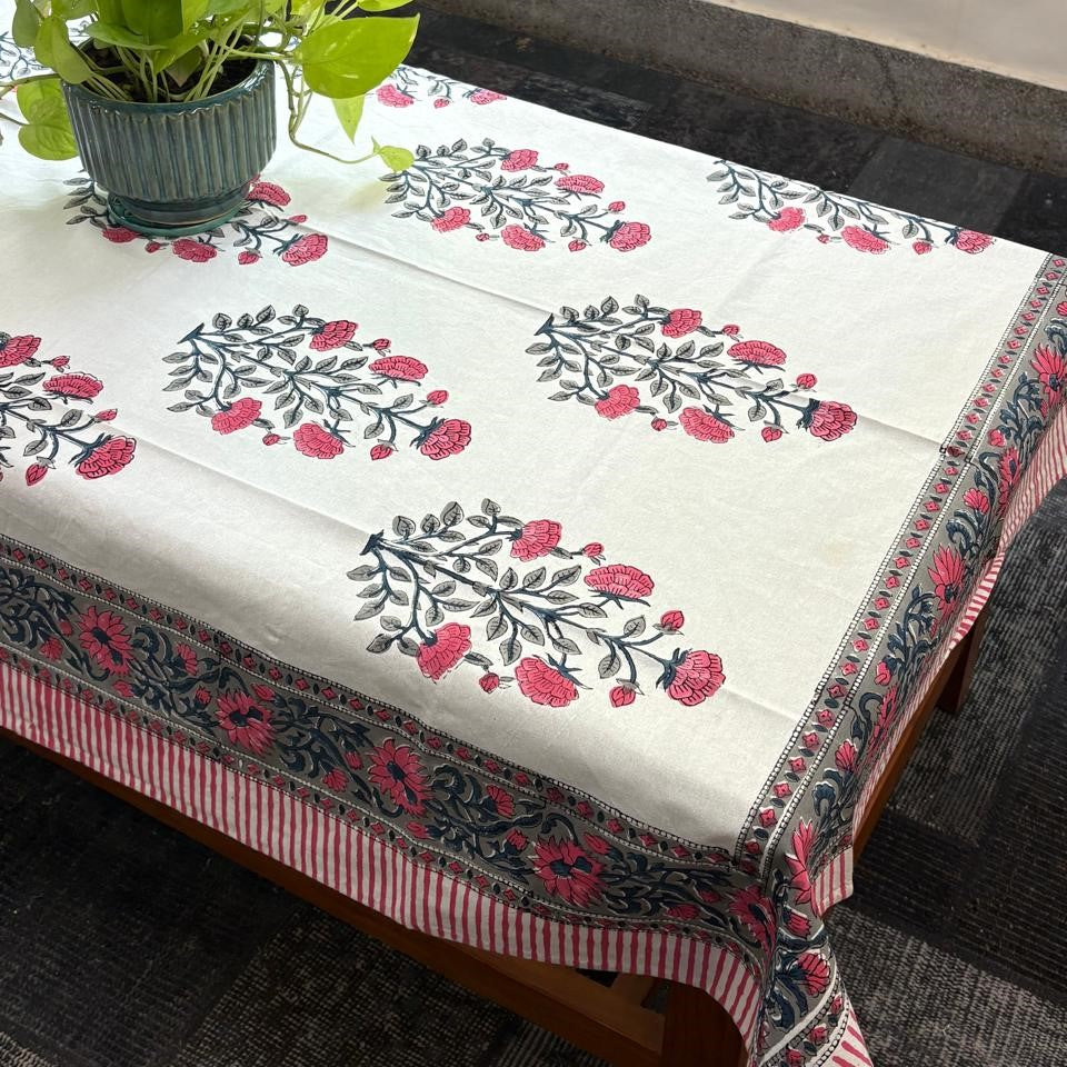 Mallika - Hand Block Printed Center Table Cover