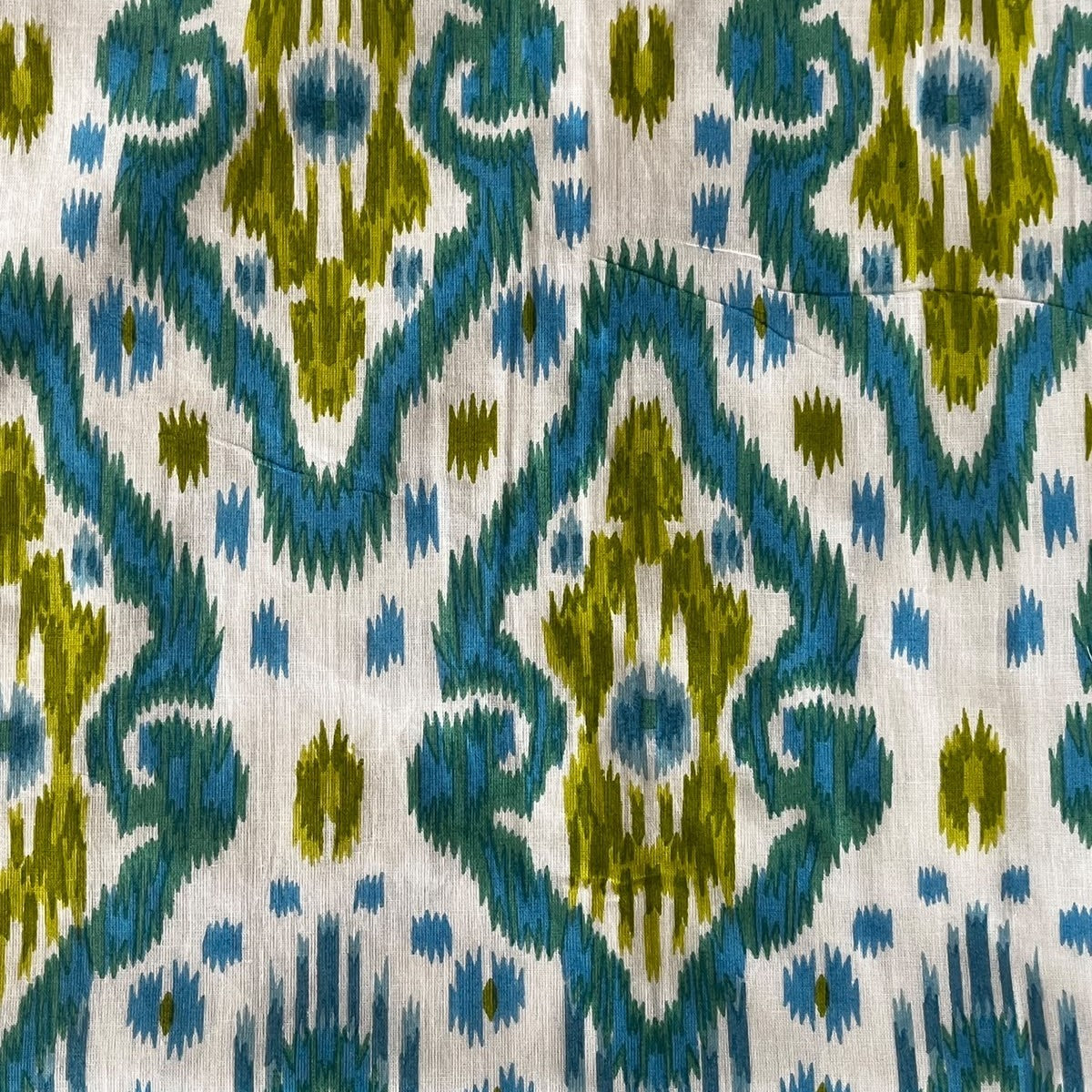 Dohar Bedding Set - Ikkat Green