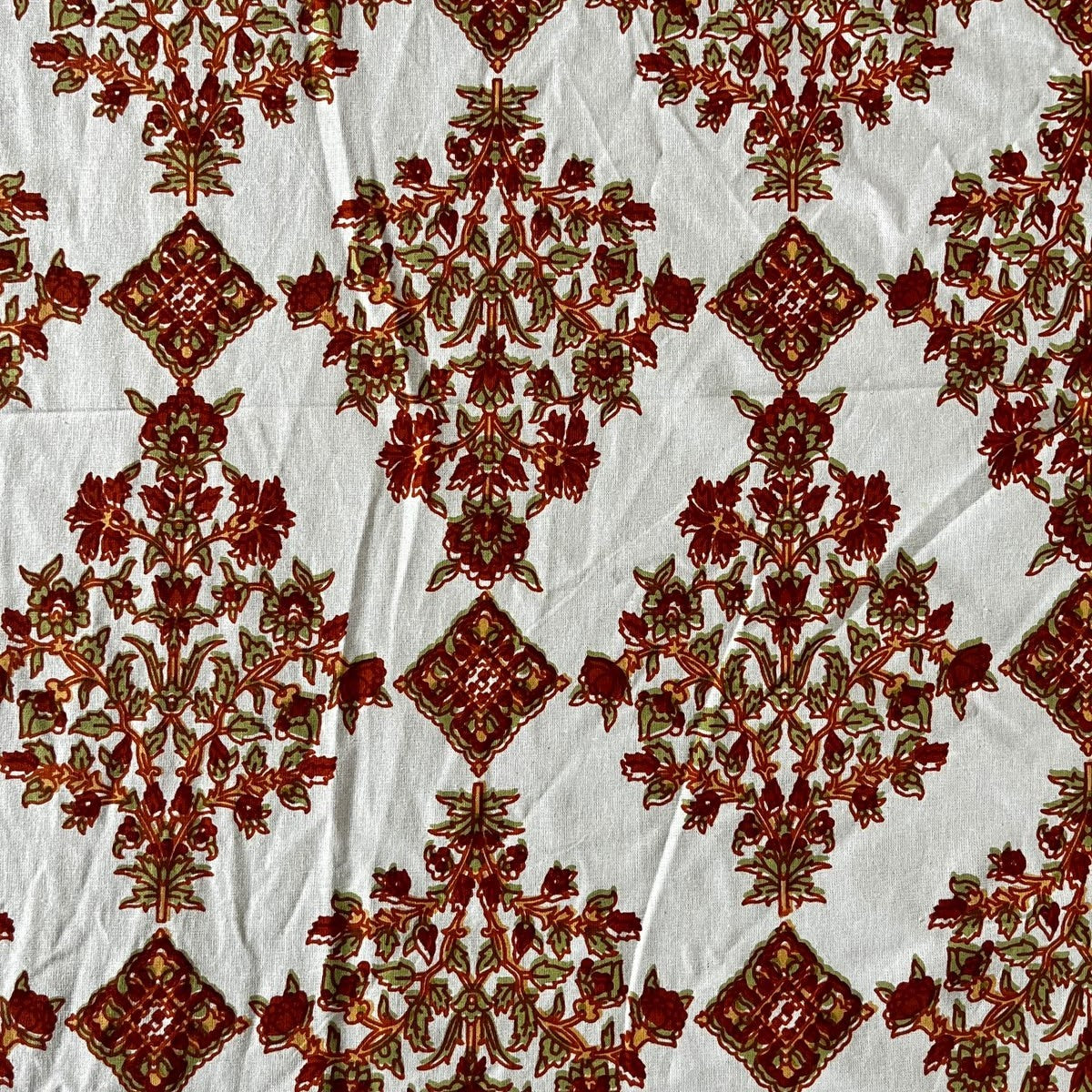 Muskan Orange - (120x120 Inches)