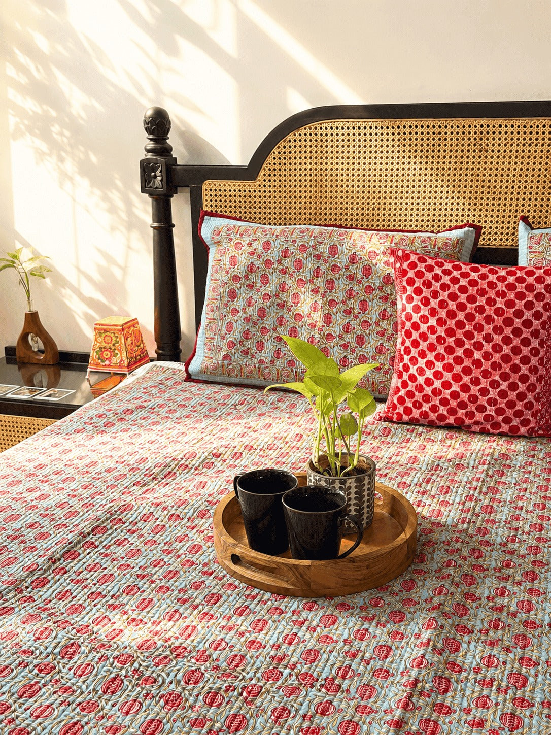 Buy sheets online with soft cotton floral bedding for modern homes