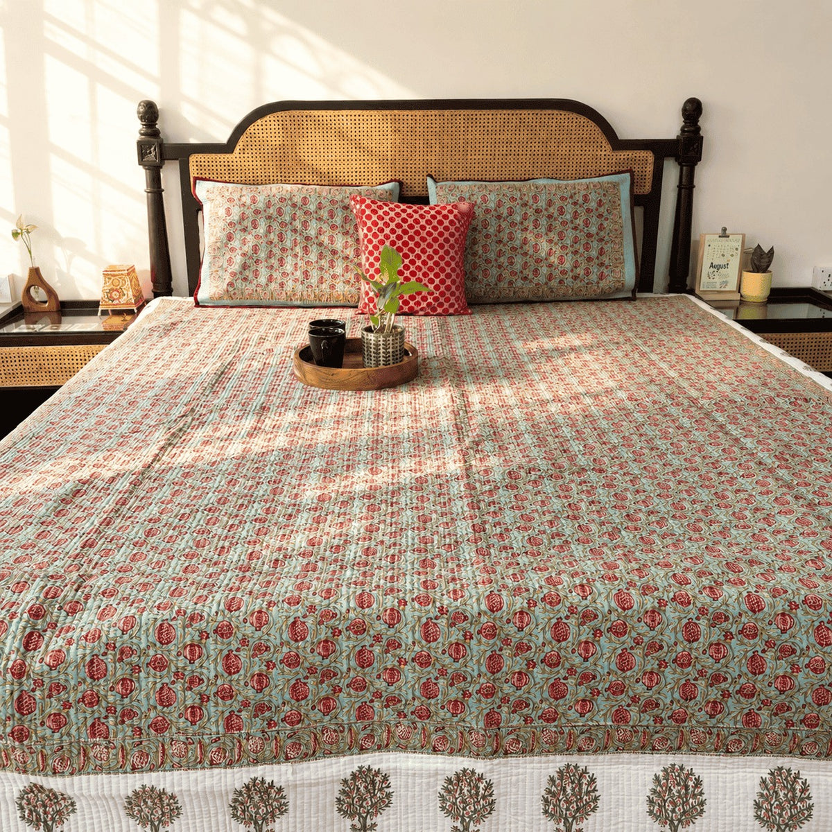 Buy sheets online featuring handcrafted cotton bedding for bedrooms