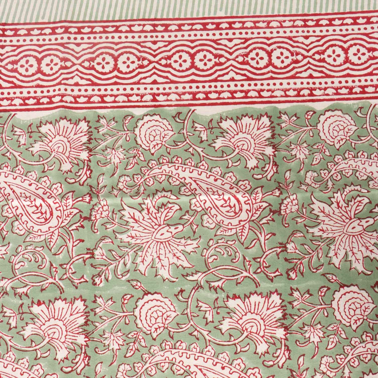 Amala Hand Block Printed Center Table Cover