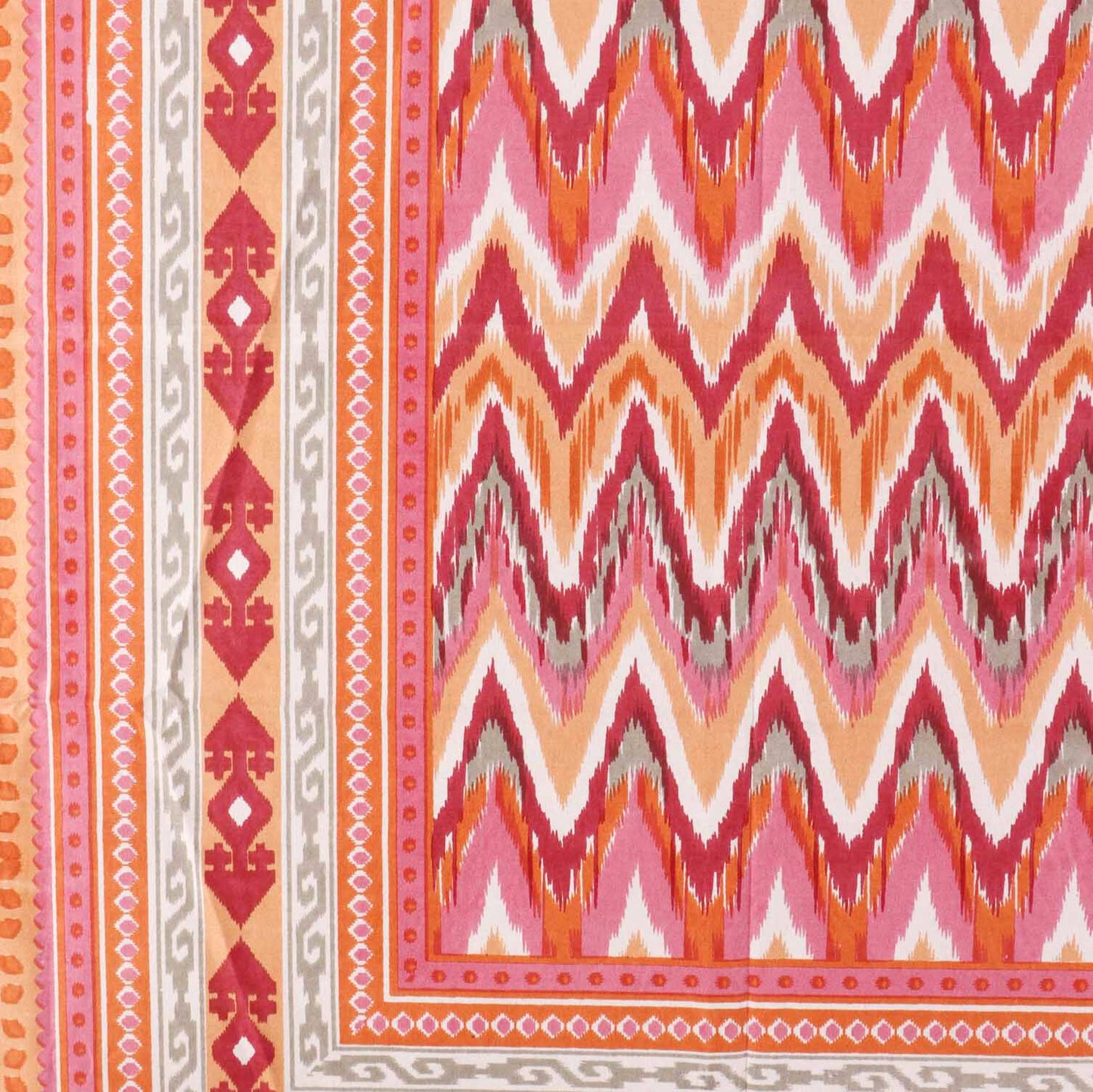 Niyati Pink - Flat I Fitted Bedsheet (90x108 Inches)