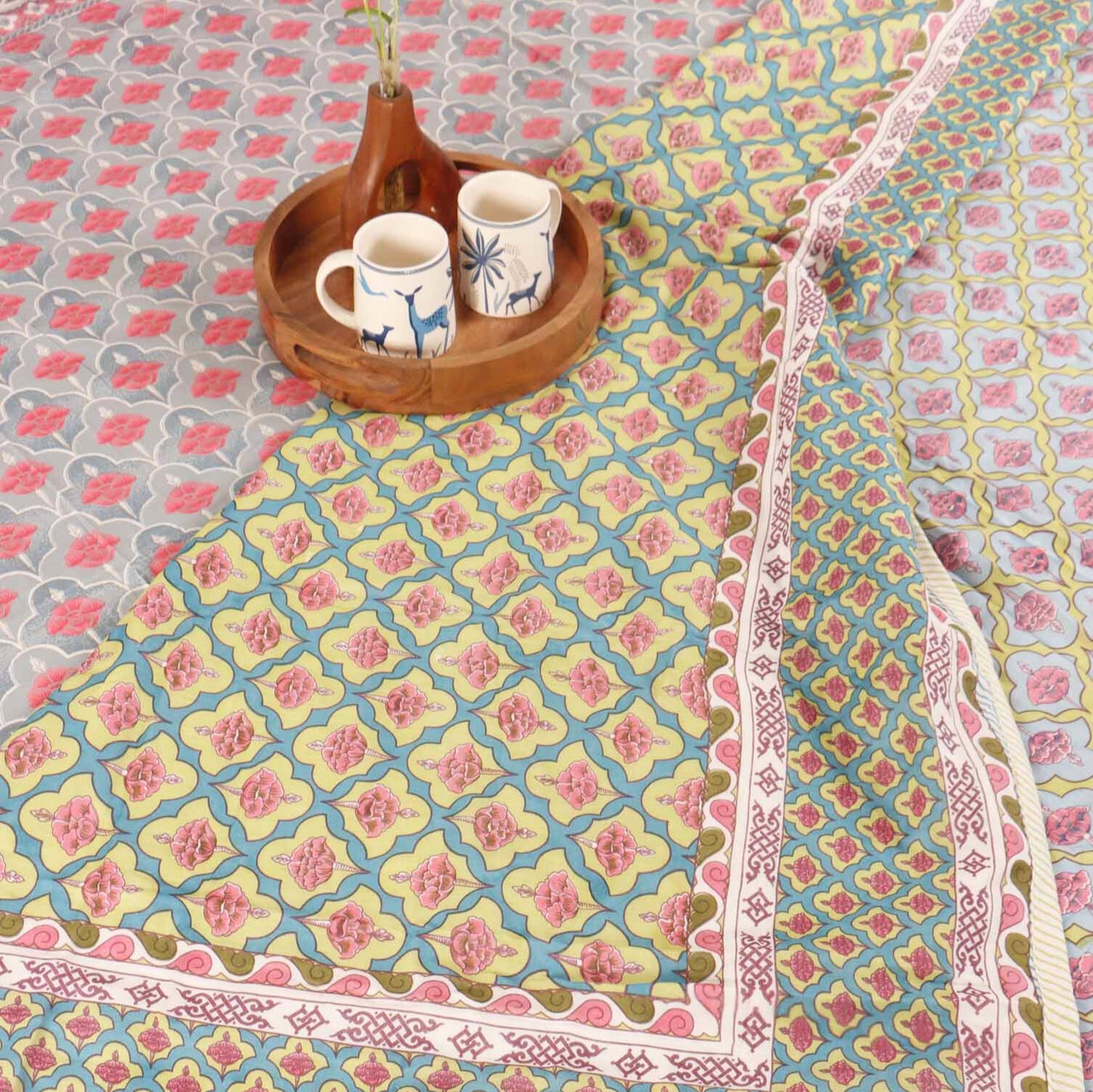 Double Bed Reversible Mul Dohar – Kamal