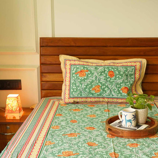 Tulip - Single bed bedsheet (60x90 Inches)