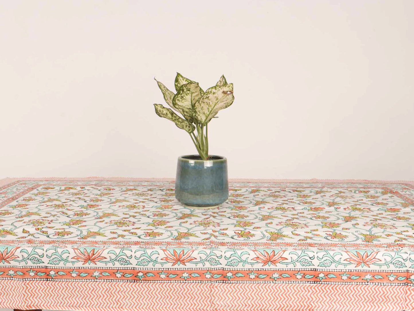 Lavangi  Hand Block Printed Center Table Cover