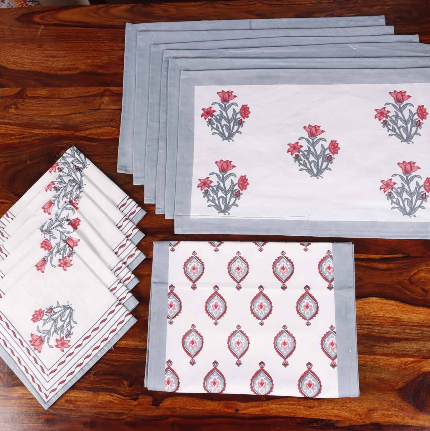 Shalimar Blue - Table Runner, Table Mats and Napkins