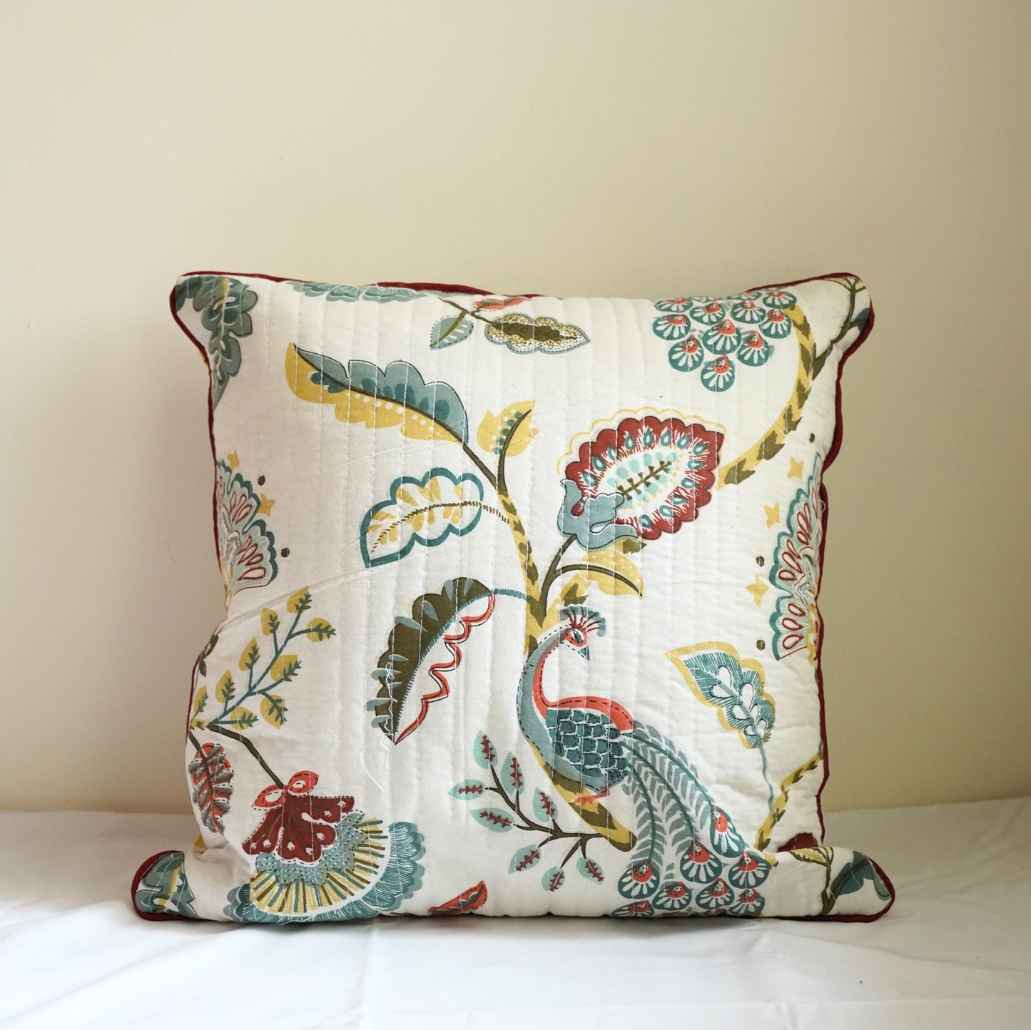 Peacock Anokhi Cushion cover