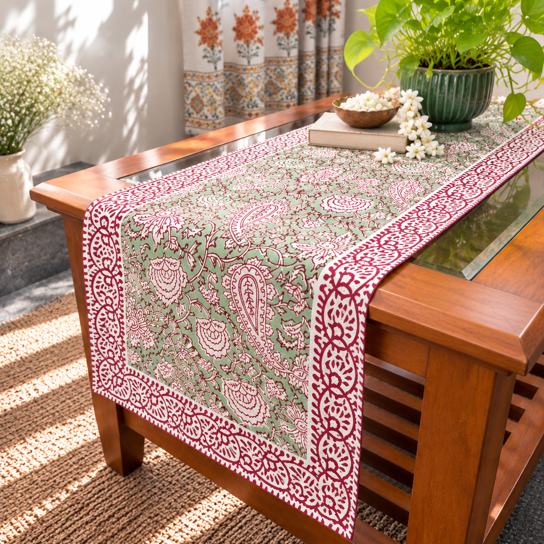 Haryali - Table Runner