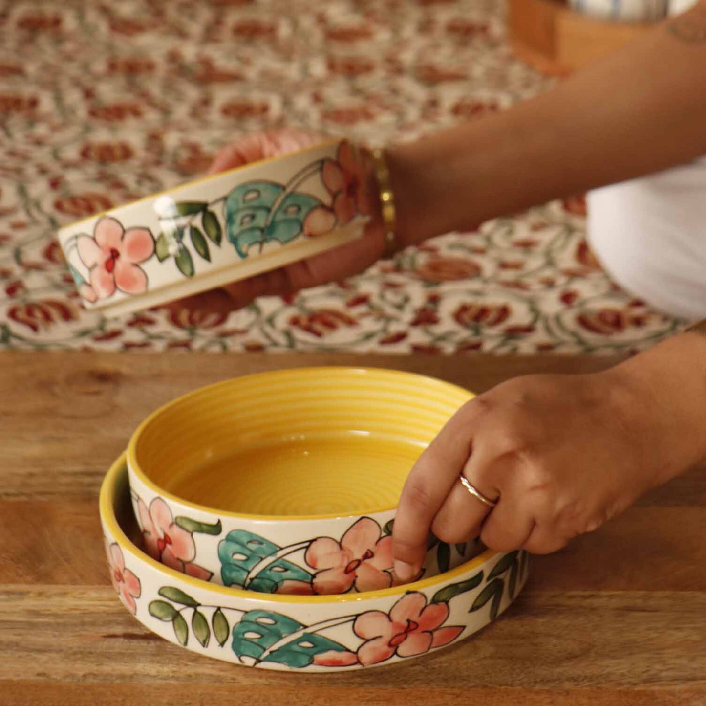 Spring Shades Salad I Baking Trays – Set of 3