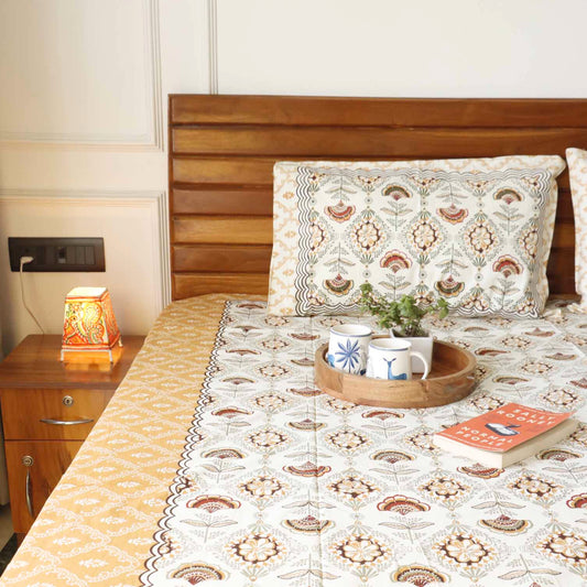 Ira Flat I Fitted Bedsheet (90x108 Inches)