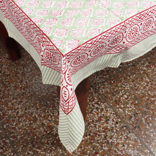Aaradhya - Hand Block Printed Center Table Cover