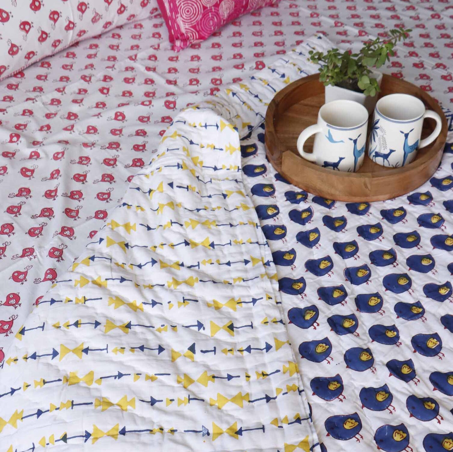 Bird - Baby Razai I Comforter