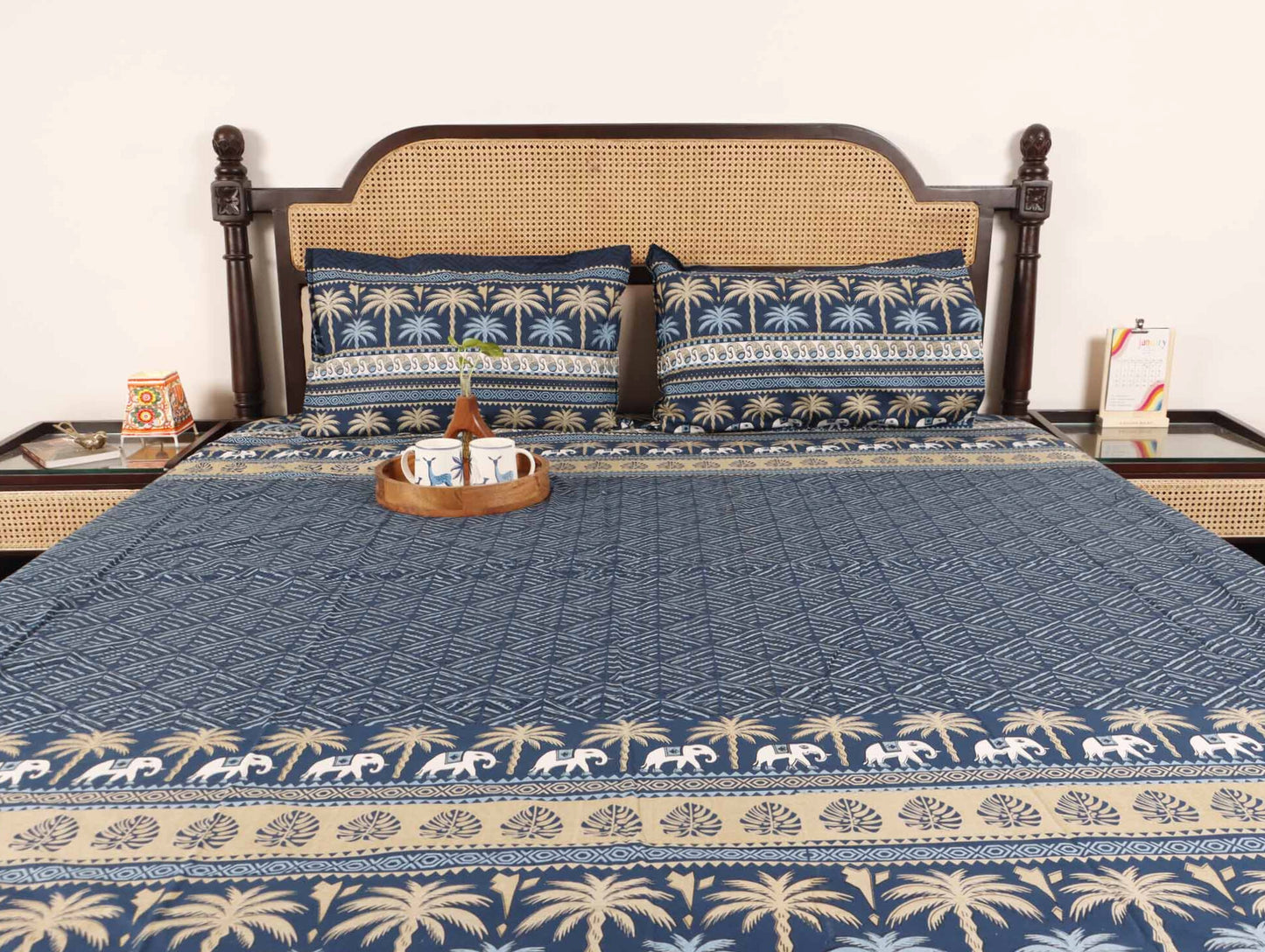 Sri Lanka - Flat I Fitted Bedsheet (108x108 Inches)