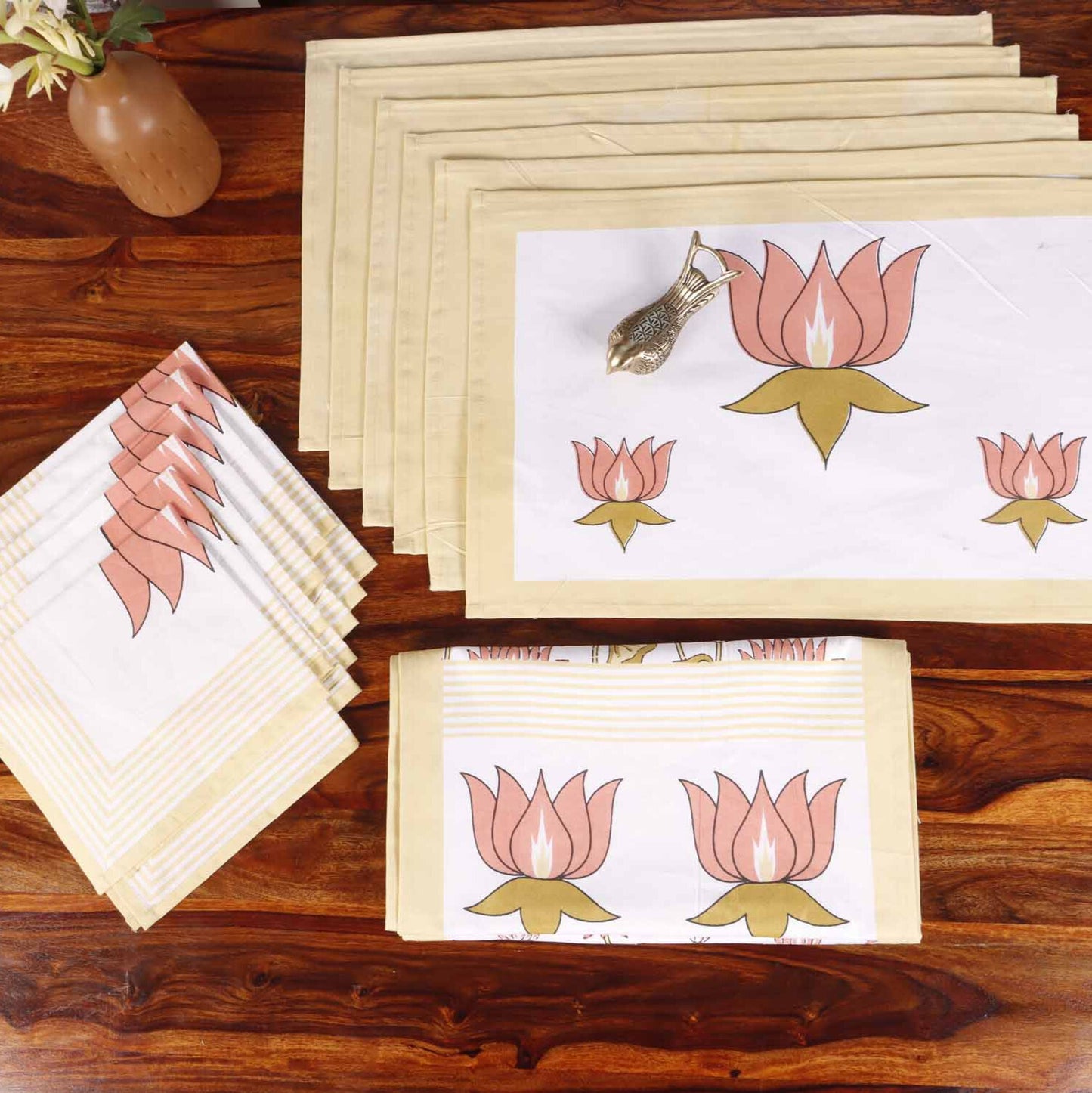 Kamal - Table Runner, Table Mats and Napkins