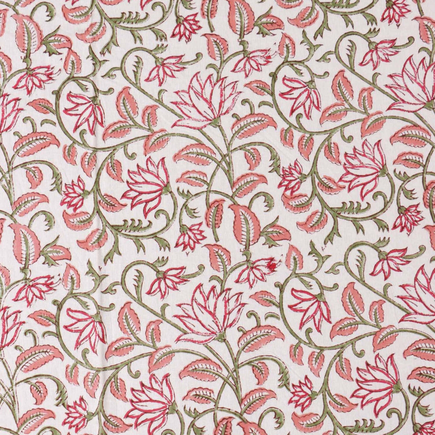 Rugmini - Handblock Bedsheet (90x108 Inches)