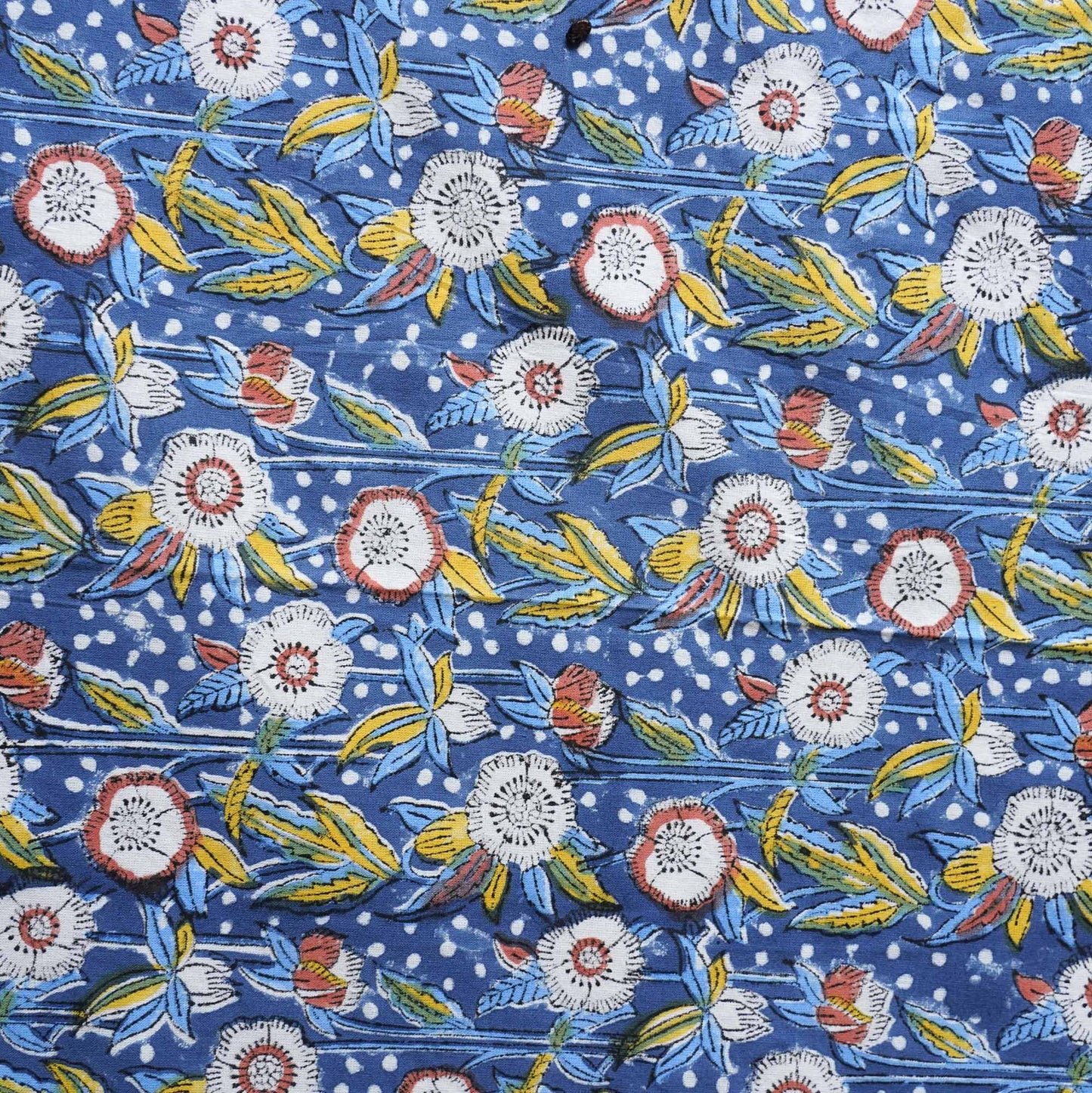Starry Night - Handblock Bedsheet (100x108 Inches)
