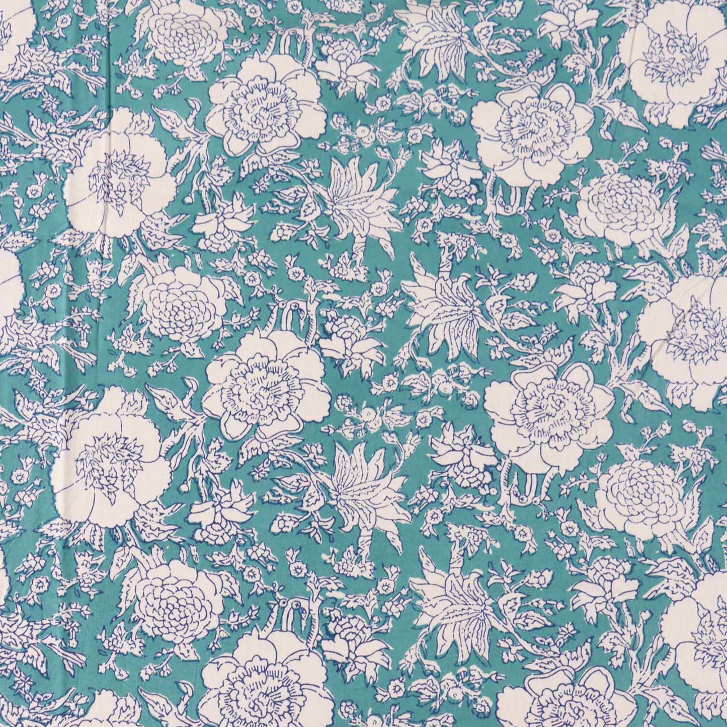 Vasundhara - Flat I Fitted Bedsheet (108x108 Inches)