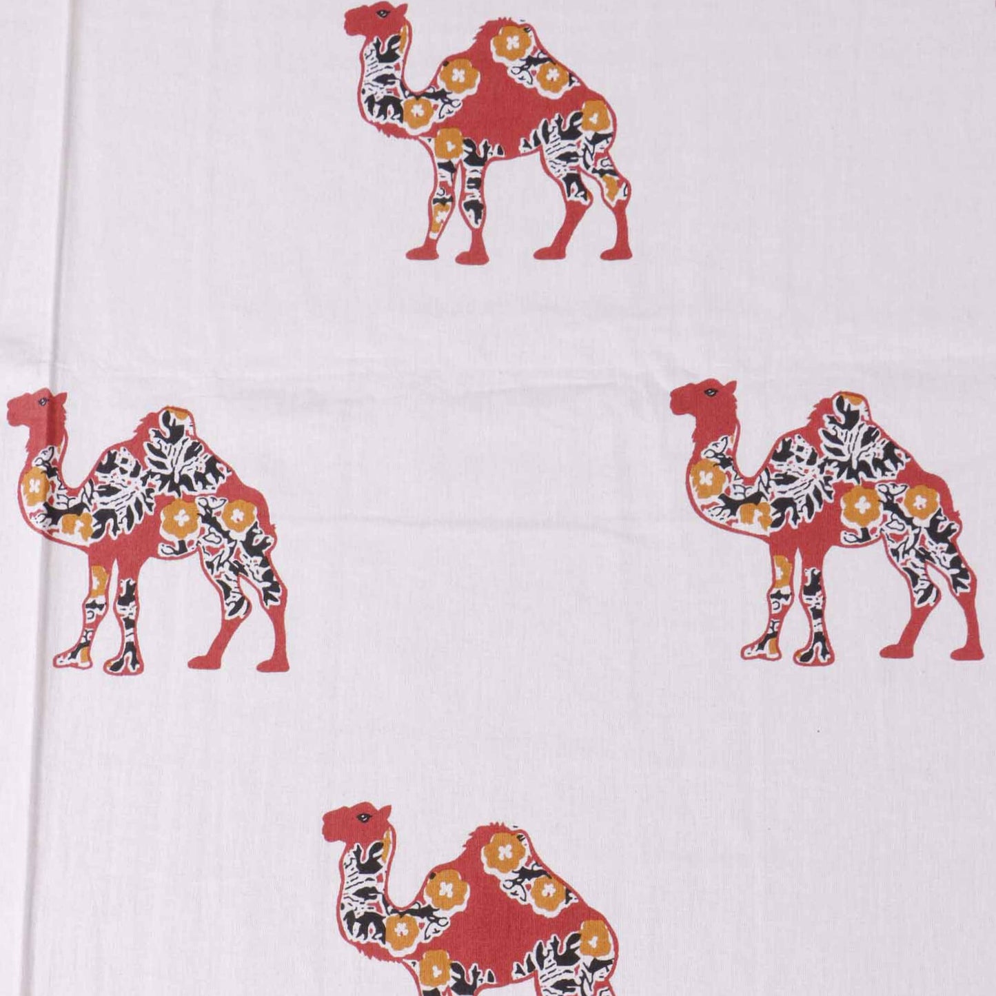 Jaisalmer - Flat I Fitted Bedsheet (90x108 Inches)