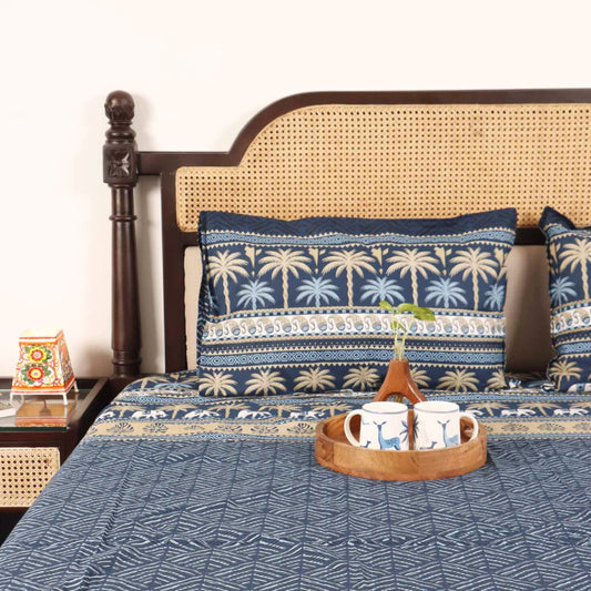 Sri Lanka - Flat I Fitted Bedsheet (108x108 Inches)