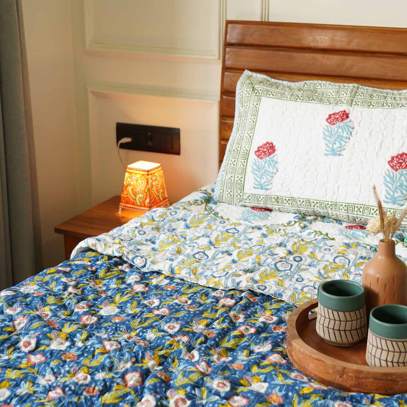 Starry Nights  - Single Bed Razai/ Comforter