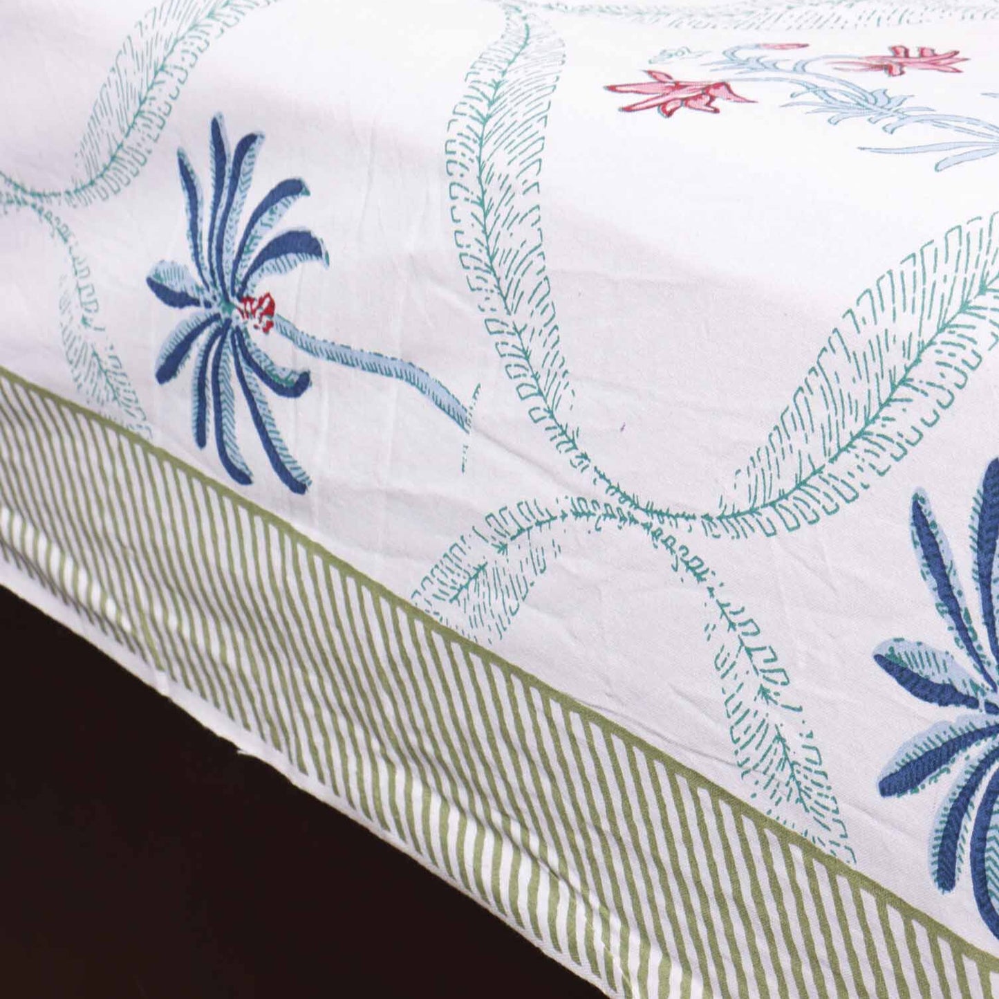 Tropical Vibe - Single Bed Bedsheet (60x90 Inches)
